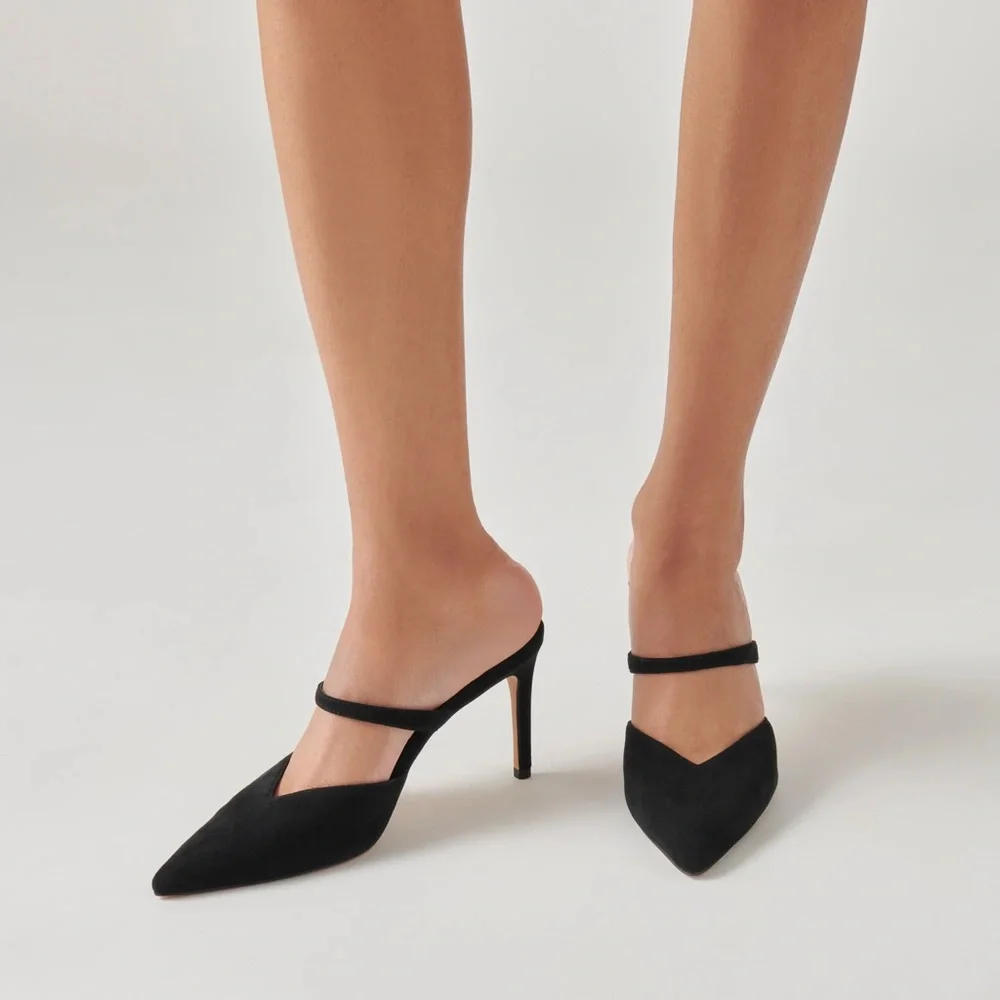 Dolce Vita - Kanika Onyx Suede Heels